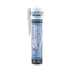 Silicone Acético Transparente 280g/300ml TEKBOND