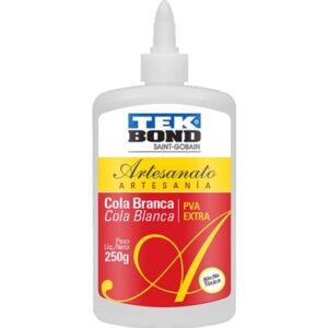 Cola Branca PVA Extra 250g Artesanato TEKBOND