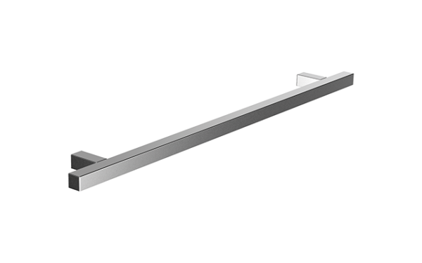 Puxador Biata 256mm Haste Quadrado INOX Niquel Escovado Soprano