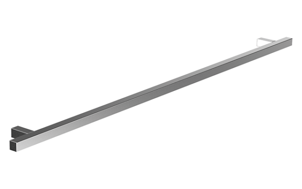 Puxador Biata 448mm Haste Quadrado INOX Niquel Escovado Soprano