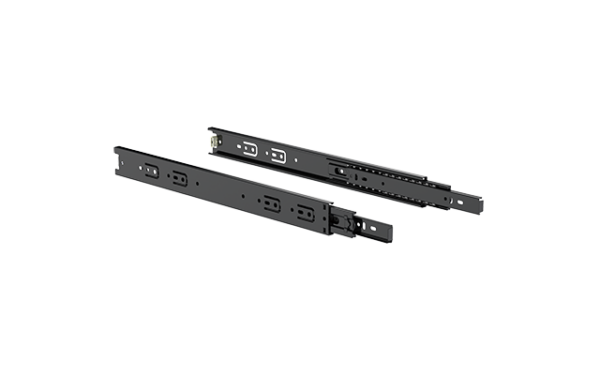 Corrediça Telescópica larga 45x450mm Preto Soprano
