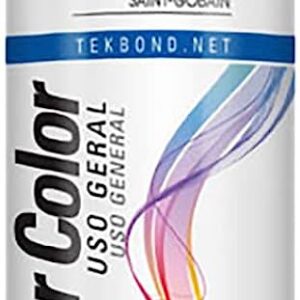 Tinta Aerossol Preto Brilhante 250g/350ml TEKBOND