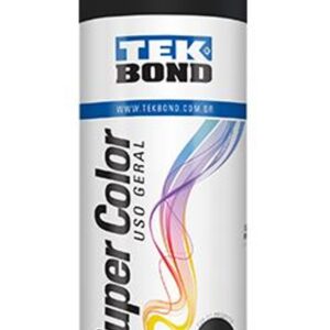 Tinta Aerossol Preto Fosco 250g/350ml TEKBOND